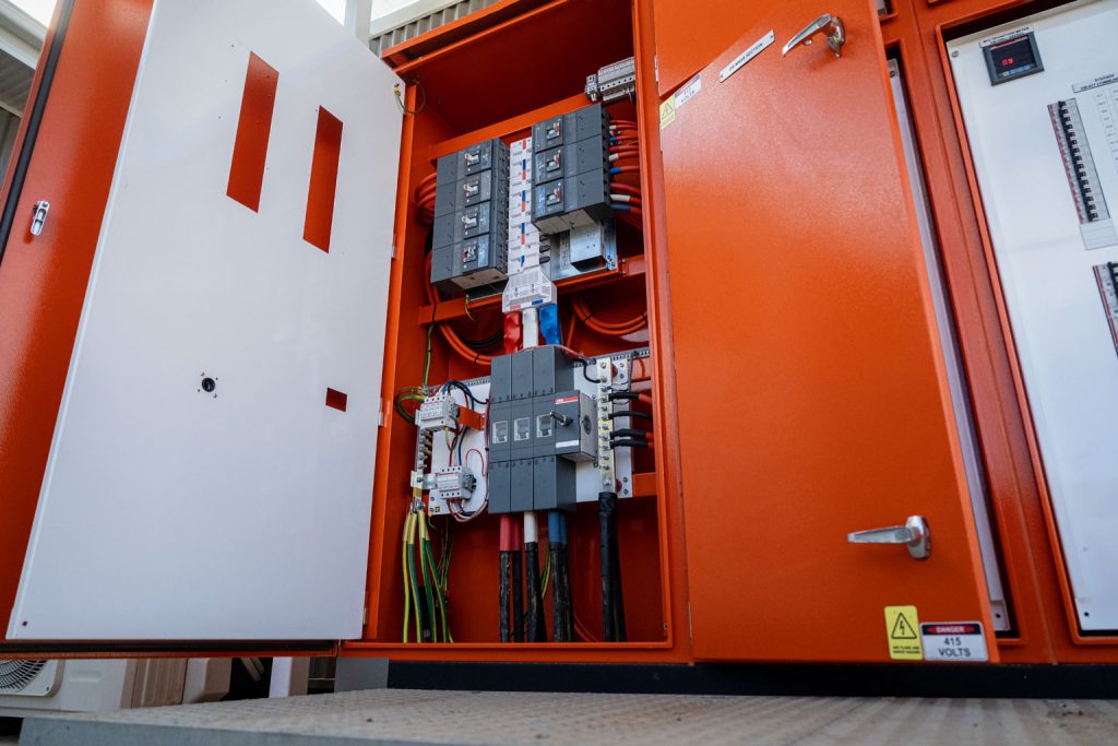 custom welded switchboard